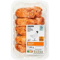 Alas de pollo picantes EROSKI, bandeja 500 g Alas de pollo picantes EROSKI, bandeja 500 g