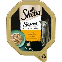 SHEBA katuentzako indioilar jana saltsan, terrina 85 g