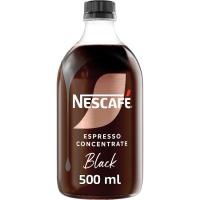 Café soluble espresso concentrado black NESCAFÉ, botella 500 ml Café soluble espresso concentrado black NESCAFÉ, botella 500 ml