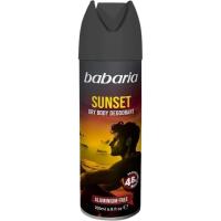 Desodorante para hombre Sunset BABARIA, spray 200 ml Desodorante para hombre Sunset BABARIA, spray 200 ml