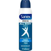 Desodorante Fresh Defence AOB SANEX MEN, spray 150 ml Desodorante Fresh Defence AOB SANEX MEN, spray 150 ml