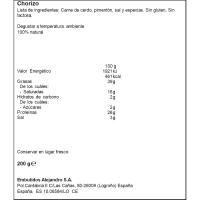 Chorizo picante ALEJANDRO, sarta 200 g