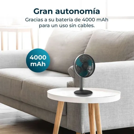 Ventilador de sobremesa EnergySilence 4000 Portable Dark CECOTEC