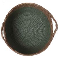 Cesto Barra de fondo verde, talla S KASA, Ø23x16 cm
