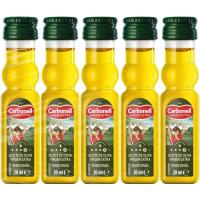 Aceite de oliva virgen extra CARBONELL, pack 5x20 ml Aceite de oliva virgen extra CARBONELL, pack 5x20 ml