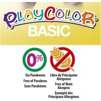 Témpera sólida Basic one PLAYCOLOR, 6 colores
