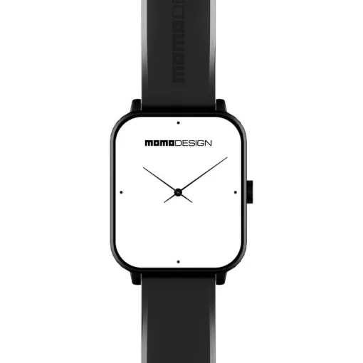 Smartwatch negro, square momo desing BTMOMOWATCHSK ZERO