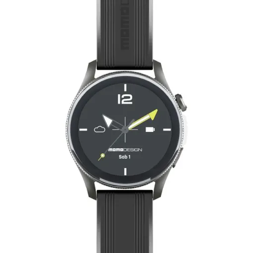 Smartwatch negro, Redondo momo desing BTMOMOWATCHRK ZERO
