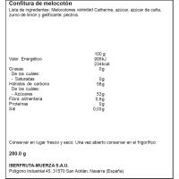 Confitura de melocotón BEBÉ, frasco 280 g