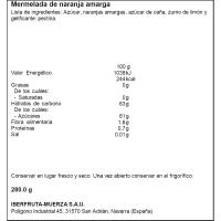 Confitura de naranja BEBÉ, frasco 280 g