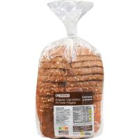 Hogaza de centeno y avena EROSKI, paquete 500 g