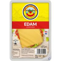 Queso Edam ORO HOLANDA, lonchas, bandeja 200 g