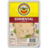 Queso Emmental ORO HOLANDA, lonchas, bandeja 200 g