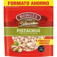 Pistachos tostados y salados BORGES SELECCIÓN, bolsa 250 g Pistachos tostados y salados BORGES SELECCIÓN, bolsa 250 g