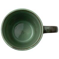 Taza Reactive Verde, gres, Ø9,1x10,3 cm KASA, 380 ml
