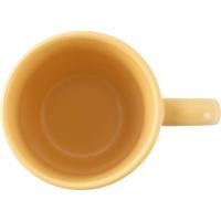 Taza lisa Amarilla, gres, Ø12,7x10,2 cm KASA, 400 ml