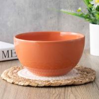 Bol liso Naranja, gres, Ø14x7,5 cm KASA, 620 ml