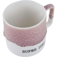 KASA Reactive katilu arrosa Super Idea testuarekin, Ø8,5x12 cm, 300 ml