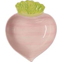 Cuenco en gres rosa con forma de Nabo, 20,5x17x4,8 cm KASA, 350 ml