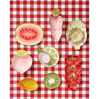 Cuenco en gres rosa con forma de Nabo, 20,5x17x4,8 cm KASA, 350 ml