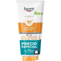 Protector solar gel SPF50+ sensitive kids EUCERIN, pack 2x200 ml Protector solar gel SPF50+ sensitive kids EUCERIN, pack 2x200 ml