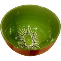 Bol de rayas Sandía KASA, 6,5x12x12 cm