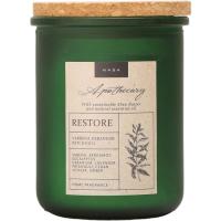 Vela Restore en vaso verde con tapa, berbena, Ø8x10 cm, Apothecary KASA, 220 gr Vela Restore en vaso verde con tapa, berbena, Ø8x10 cm, Apothecary KASA, 220 gr