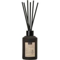 KASA Apothecary Mikado aire gozagarria, barreiatzaile beltza, sandaloa, Ø5,4x10cm, 100 ml