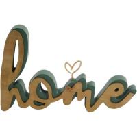 Letra Home con corazón KASA, 30x2,5x20,5 cm