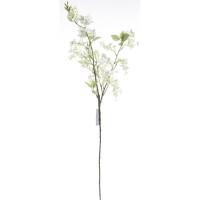 Tallo o vara de flor blanca artificial KASA, 28x10x86 cm
