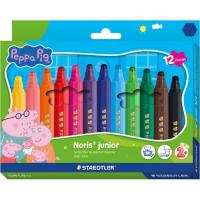 Estuche de cartón rotuladores edición diseño Peppa Pig STAEDTLER, 12 colores Estuche de cartón rotuladores edición diseño Peppa Pig STAEDTLER, 12 colores