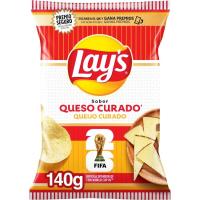 Patatas fritas sabor queso curado LAYS, bolsa 140 g Patatas fritas sabor queso curado LAYS, bolsa 140 g