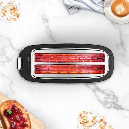 Tostador Toastie Duo Plus, 2,0 ranuras, Plata, 1400W UFESA