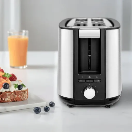 Tostador Toastie Duo Plus, 2,0 ranuras, Plata, 1400W UFESA