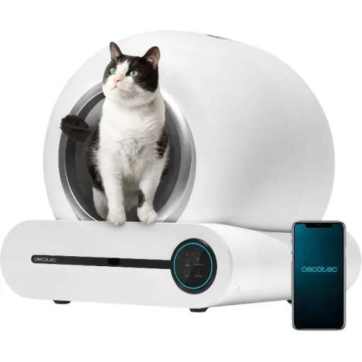 Arenero automático, Pumba 8500 CleanKitty Smart CECOTEC