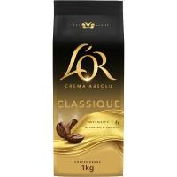 Café en grano classique L'OR, paquete 1 kg Café en grano classique L'OR, paquete 1 kg