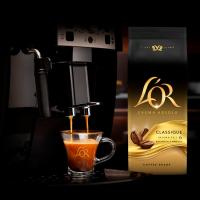 Café en grano classique L'OR, paquete 1 kg