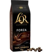 Café en grano Forza L'OR, paquete 1 kg
