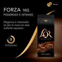 Café en grano Forza L'OR, paquete 1 kg