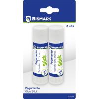 Pegamento barra 20gr BISMARK, 2 uds Pegamento barra 20gr BISMARK, 2 uds