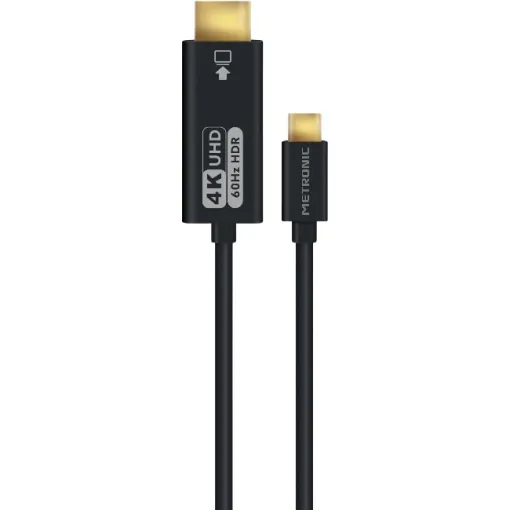 Cable conversor HDMI 4K A USB-C 1,5 m M/M METRONIC