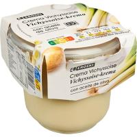 Crema Vichyssoise EROSKI, terrina 350 ml