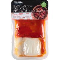 Bacalao con tomate y pimientos rojos ALKORTA, bandeja 300 g Bacalao con tomate y pimientos rojos ALKORTA, bandeja 300 g