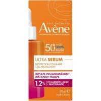Ultra séerum SPF50+ rellenador instantáneo AVÉNE, gotero 30 ml