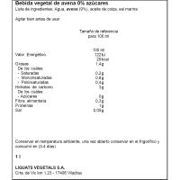 Bebida de avena barista 0% YOSOY, brik 1 litro