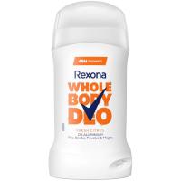 Desodorante todo el cuerpo fresh citrus REXONA, stick 50 ml