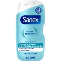 Gel de ducha derma therapy piel grasa SANEX, bote 425 ml