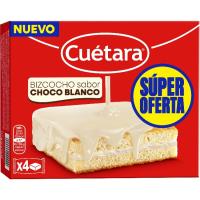Bizcochitos blanco CUÉTARA, caja 112 g