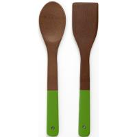 Cucharón y Espátula de bambú, 30 cm KFK, set 2 uds Cucharón y Espátula de bambú, 30 cm KFK, set 2 uds
