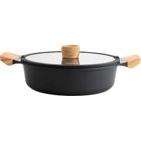 Tartera con tapa, aluminio fundido, para todo tipo de cocinas Zero PYREX, Ø28 cm Tartera con tapa, aluminio fundido, para todo tipo de cocinas Zero PYREX, Ø28 cm